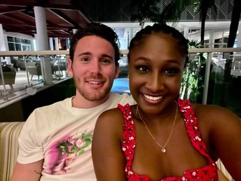 Caption: Allowing thousands to follow along with their relationship, Leah and Kyle use TikTok to show authentic love. 